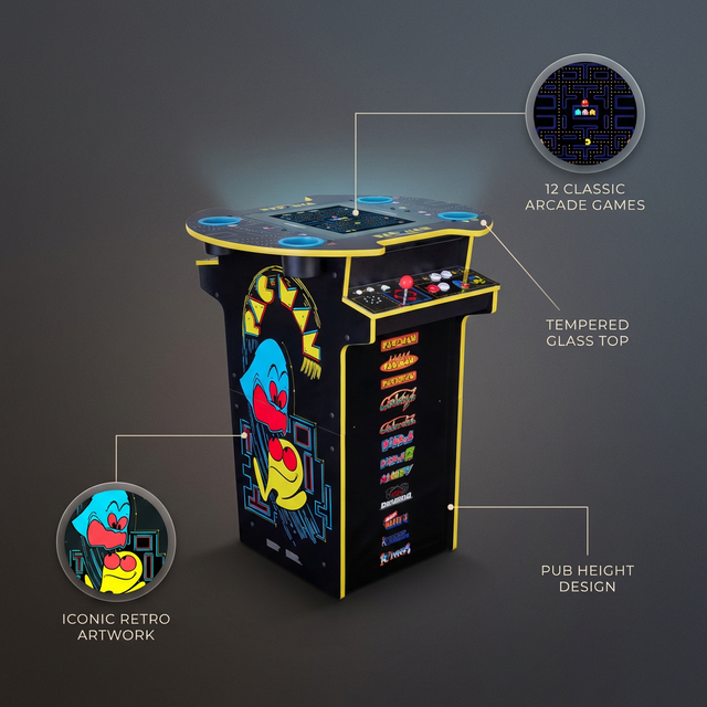 Arcade1Up PAC-MAN Pub Table Arcade Machine — Lifestyle