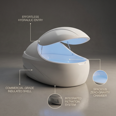 Dreampod Vmax Commercial Home Flotation Sensory Tank Pod