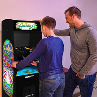 GALAGA Deluxe Arcade Game Machine 5-Foot Stand-Up Cabinet, Ages 14+