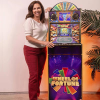 Wheel of Fortune Tall Stand up Cabinet Video Arcade Games